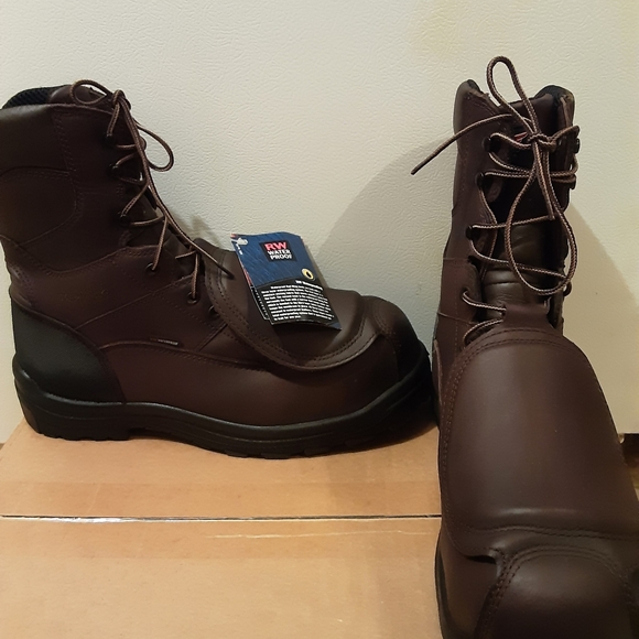 Men's Red Wing Metguard Work Boots. Size 14 $300 - Picture 3 of 6